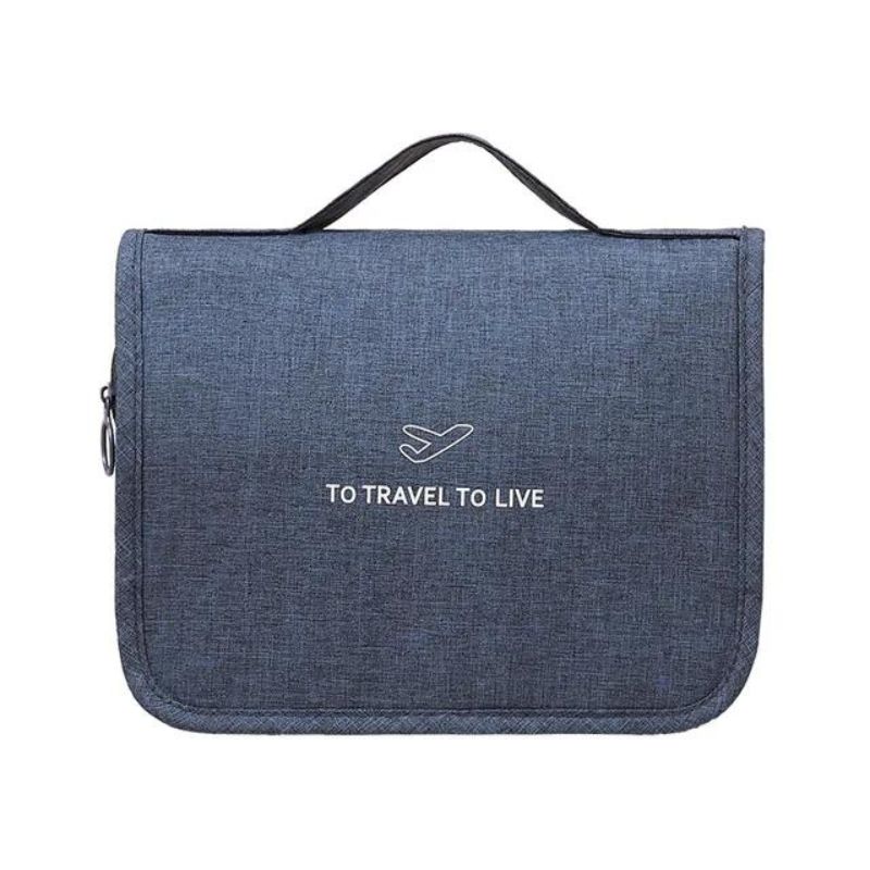 approved airplane toiletry bag - Navy Blue