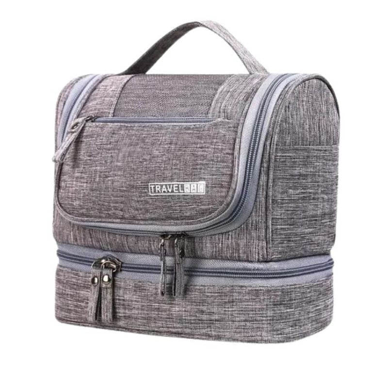 travel toiletry bag - Grey - Gray