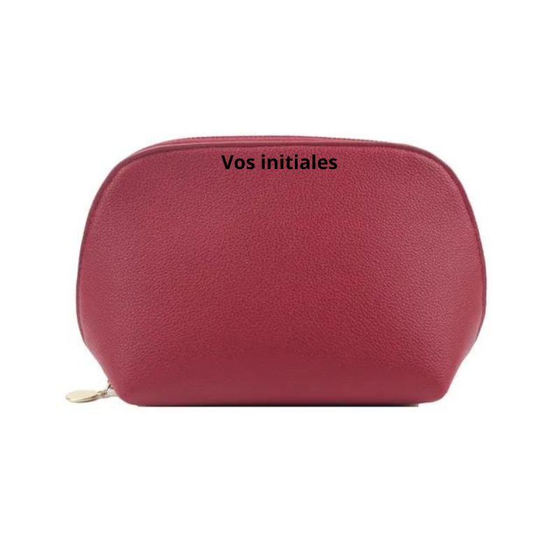 personalized makeup bag - Red - Model 2