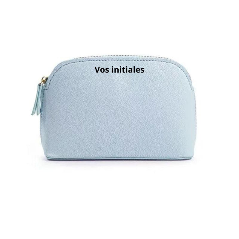 personalized makeup bag - Blue - Model 2