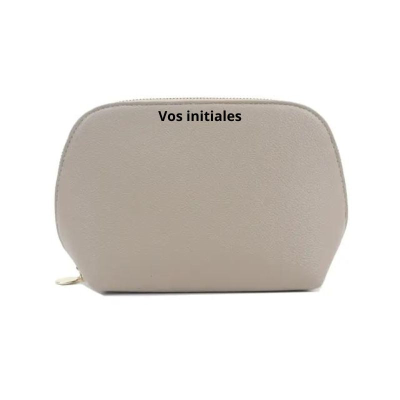 customizable makeup bag - Grey - Gray - Model 2
