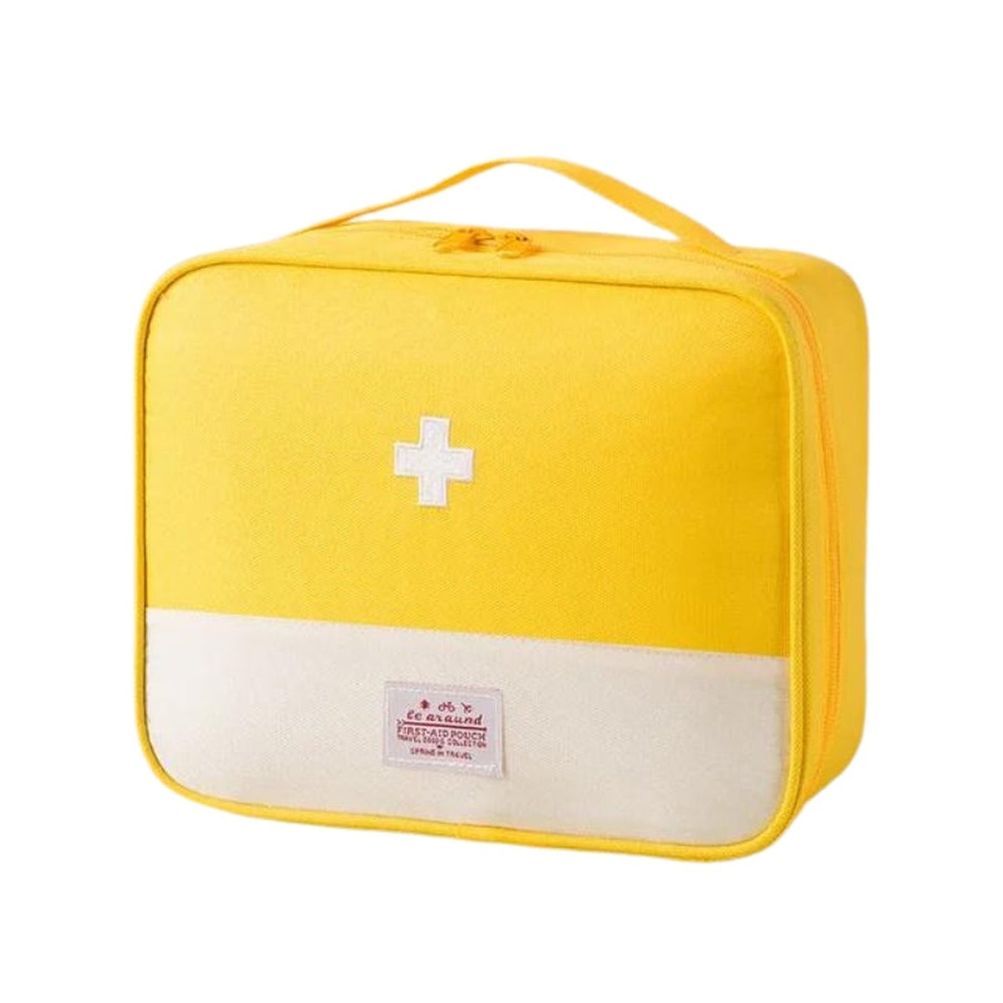 airplane travel pharmacy pouch - Yellow - L