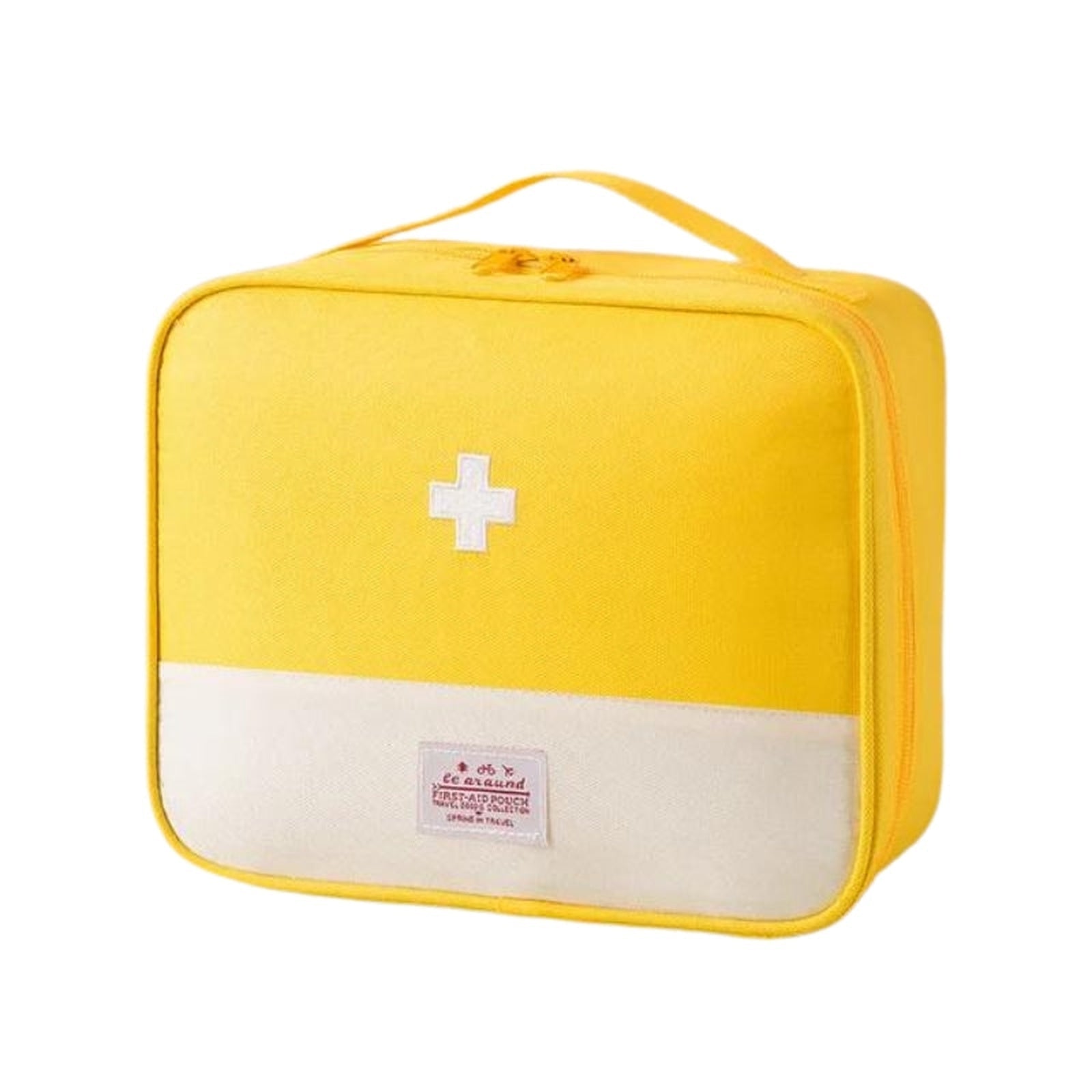 airplane travel pharmacy pouch - Yellow - L