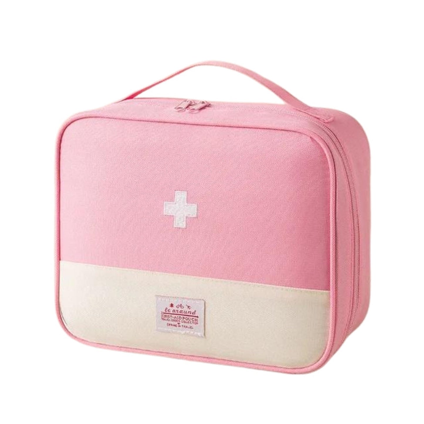 pharmacy pouch for travel - Pink - L