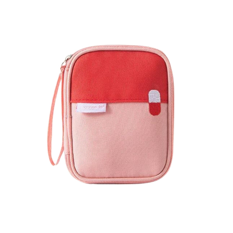 pharmacy pouch for travel - Pink - S