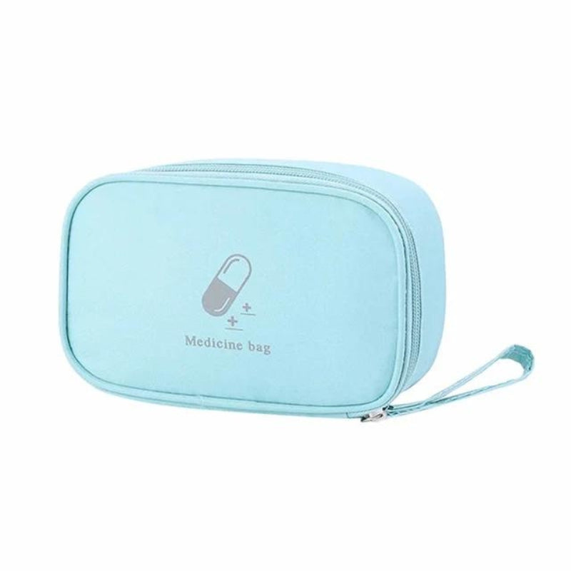 empty pharmacy pouch - Blue
