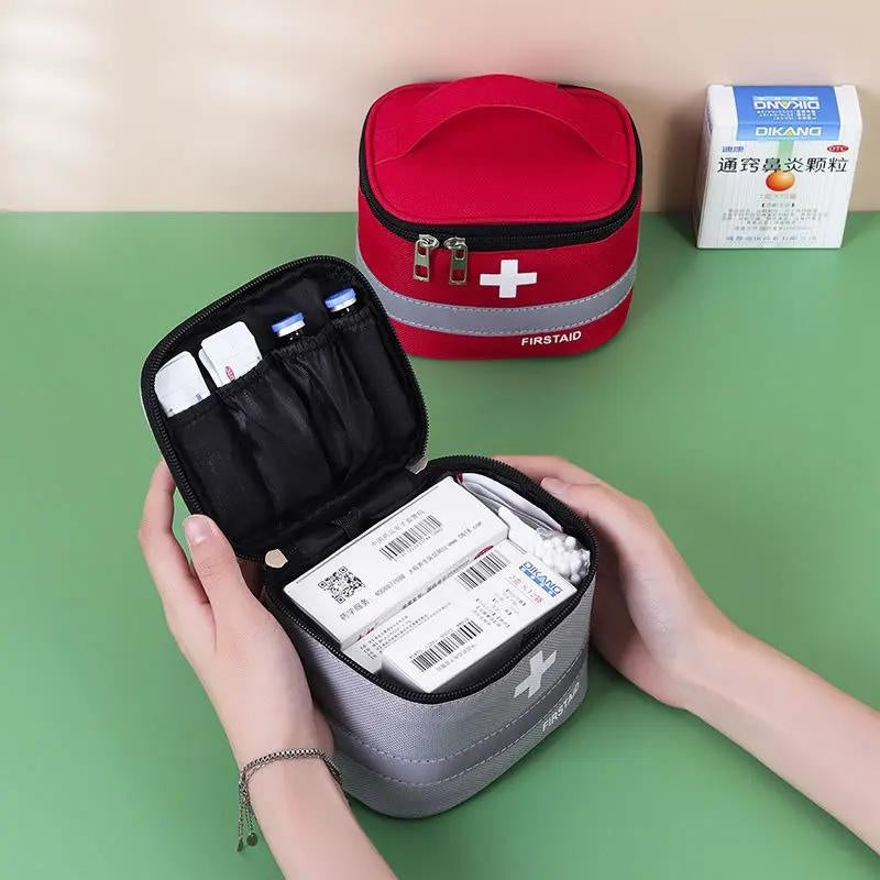 airplane travel first aid kit - Red - Blue