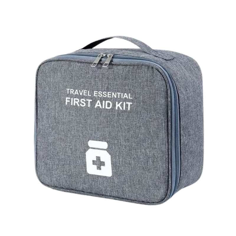 empty travel pharmacy pouch - Grey - Gray - L