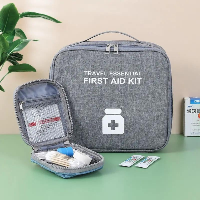 basic first aid kit - Red - Green - Purple - Grey - Gray - Blue