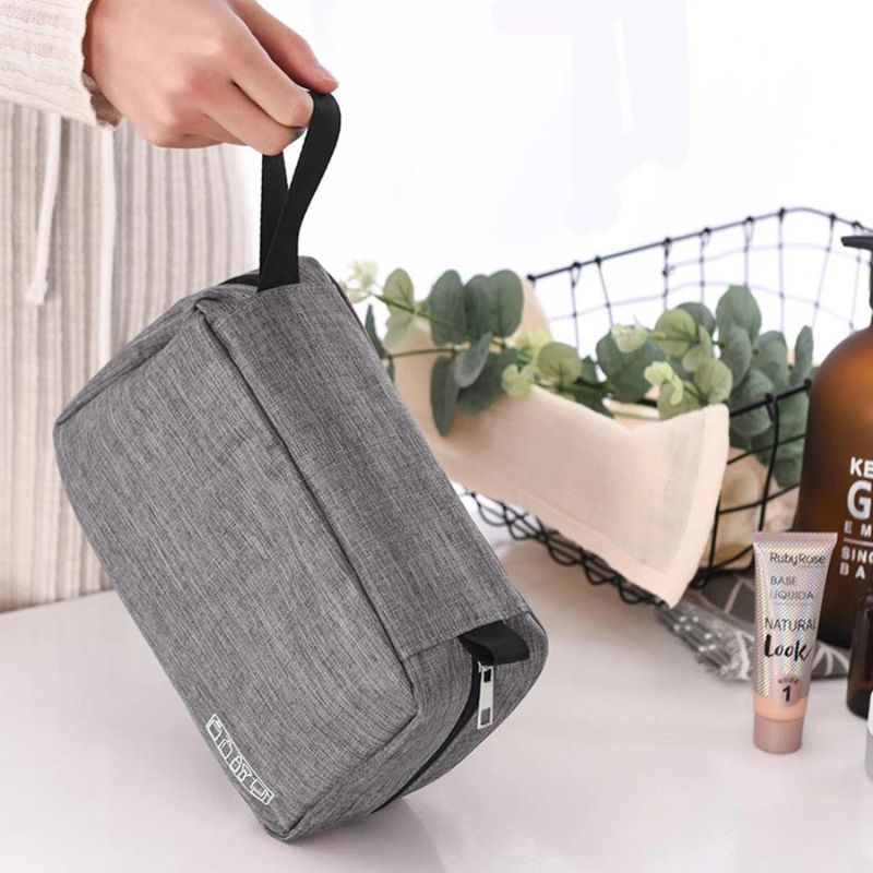 cabin airplane toiletry pouch - Black - Grey - Gray - Red - Purple - Pink - Navy Blue - Sky Blue
