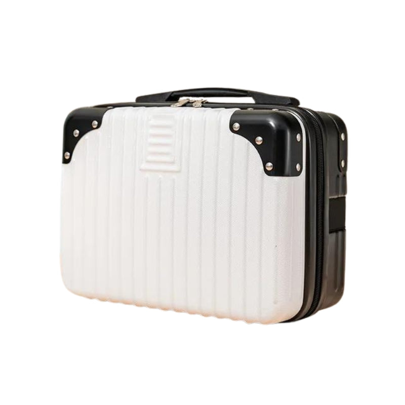 luxury hard vanity case - White and Black