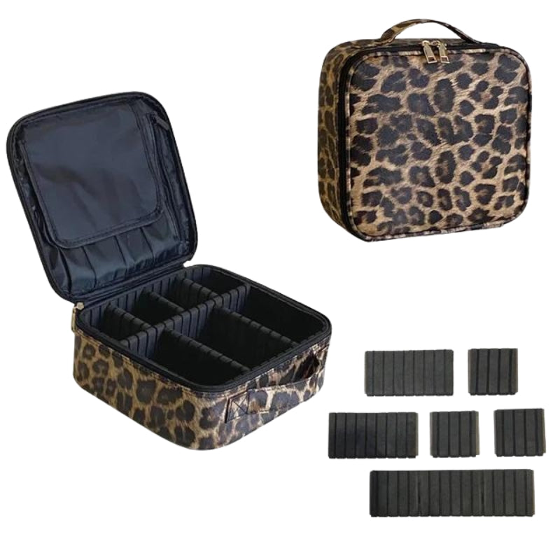 hard vanity case for makeup - Black - Model 5
