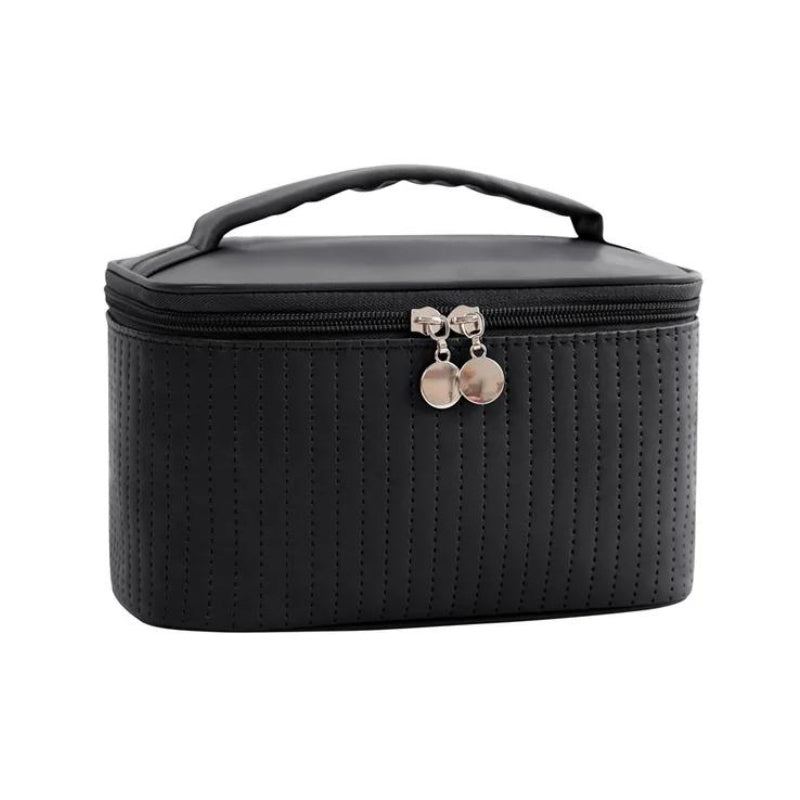 women's toiletry vanity pouch - Black