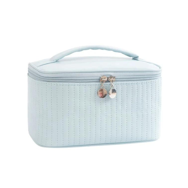 vanity and makeup pouch - Blue
