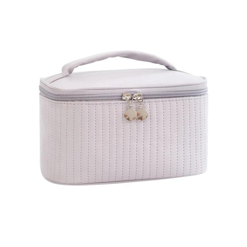 vintage toiletry vanity pouch - Grey - Gray