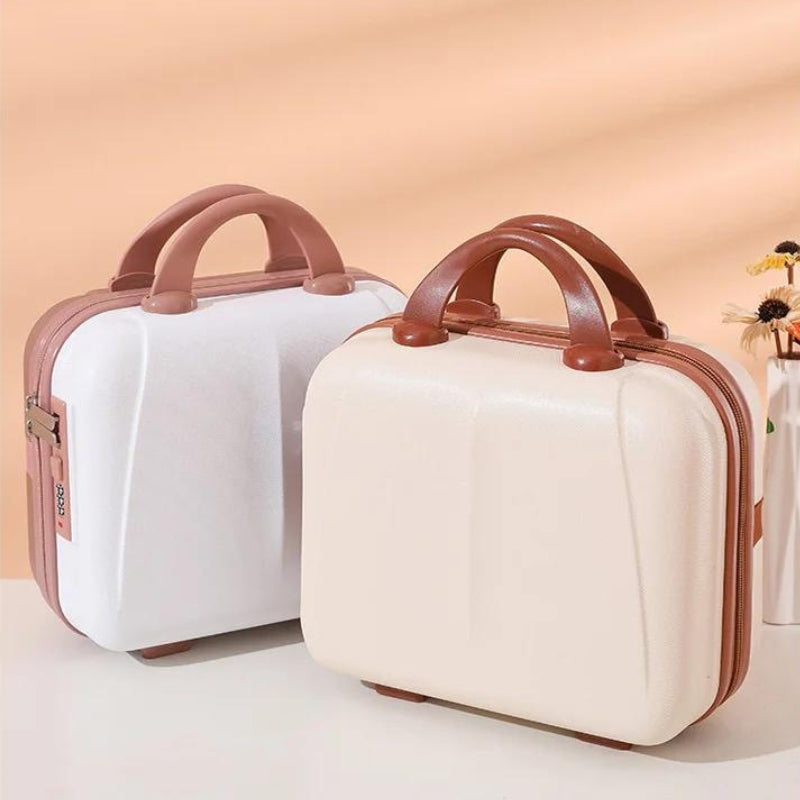cabin vanity suitcase - Rose Gold - White and Pink - Beige - Green - Black - Grey - Gray - Red