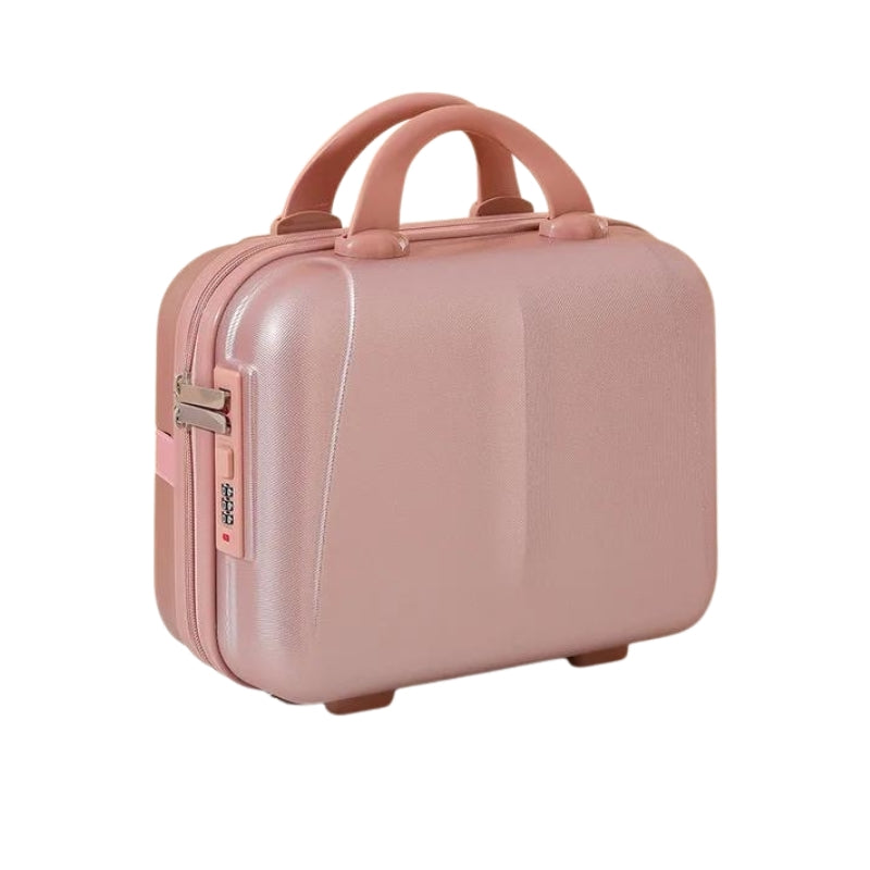 toiletry suitcase - Rose Gold