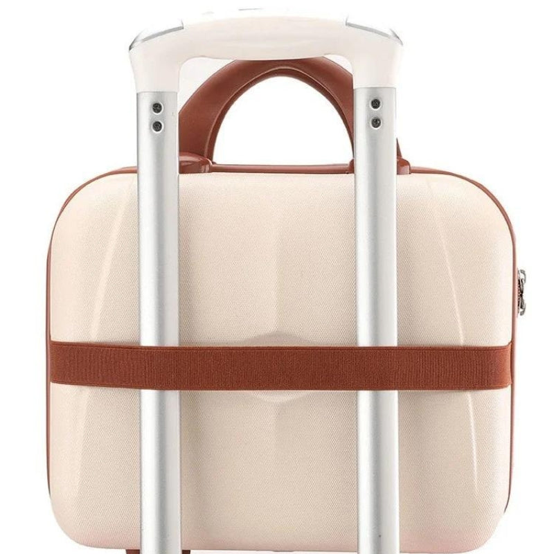 hard toiletry vanity - Rose Gold - White and Pink - Beige - Green - Black - Grey - Gray - Red